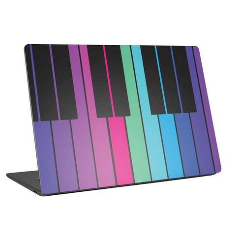 Color Piano Keys Universal Laptop 15in (12.2 x 8.8in) Skin